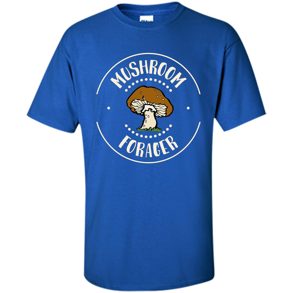 I Love Mushrooms T-shirt Mushroom Forager Royal