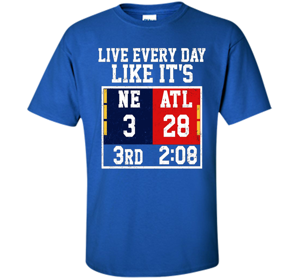 Live Every Day Like It's 3rd 28 T-shirt Royal