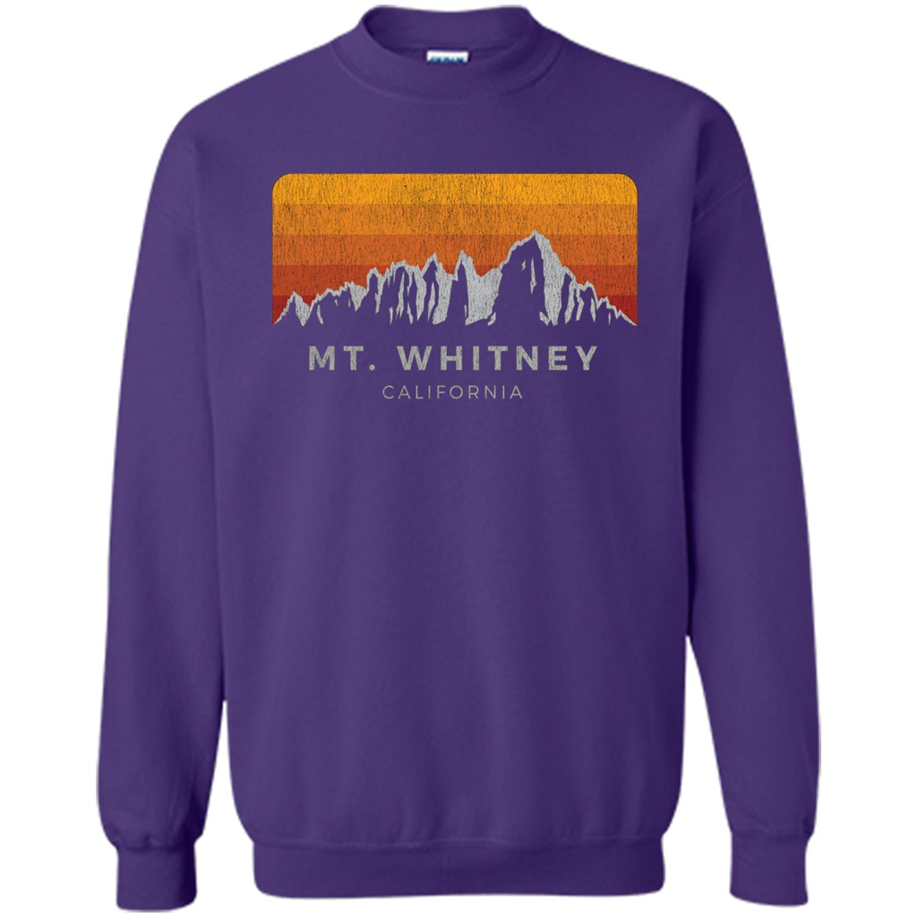 Mt. Whitney California Sunrise T-shirt Orange