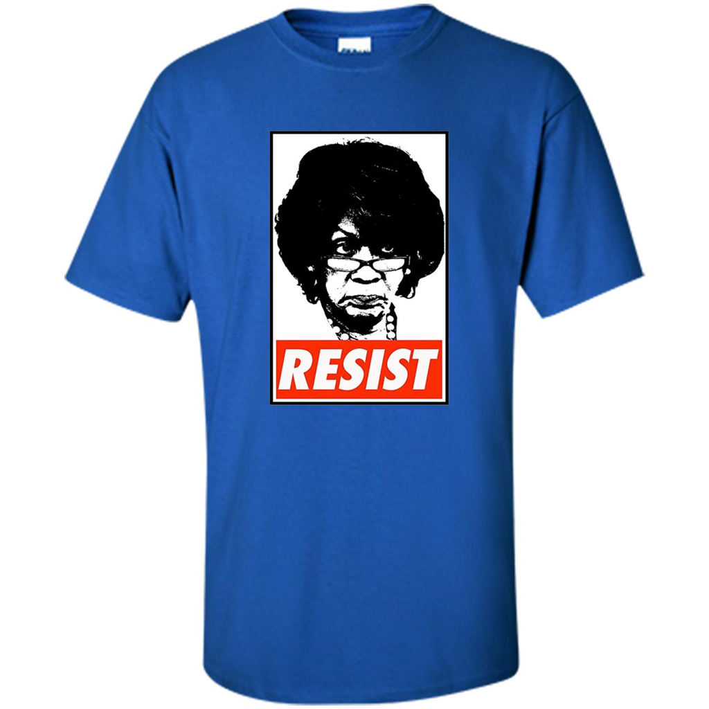 Maxine Waters Tshirt - Reclaiming My Time T-shirt Resist Royal