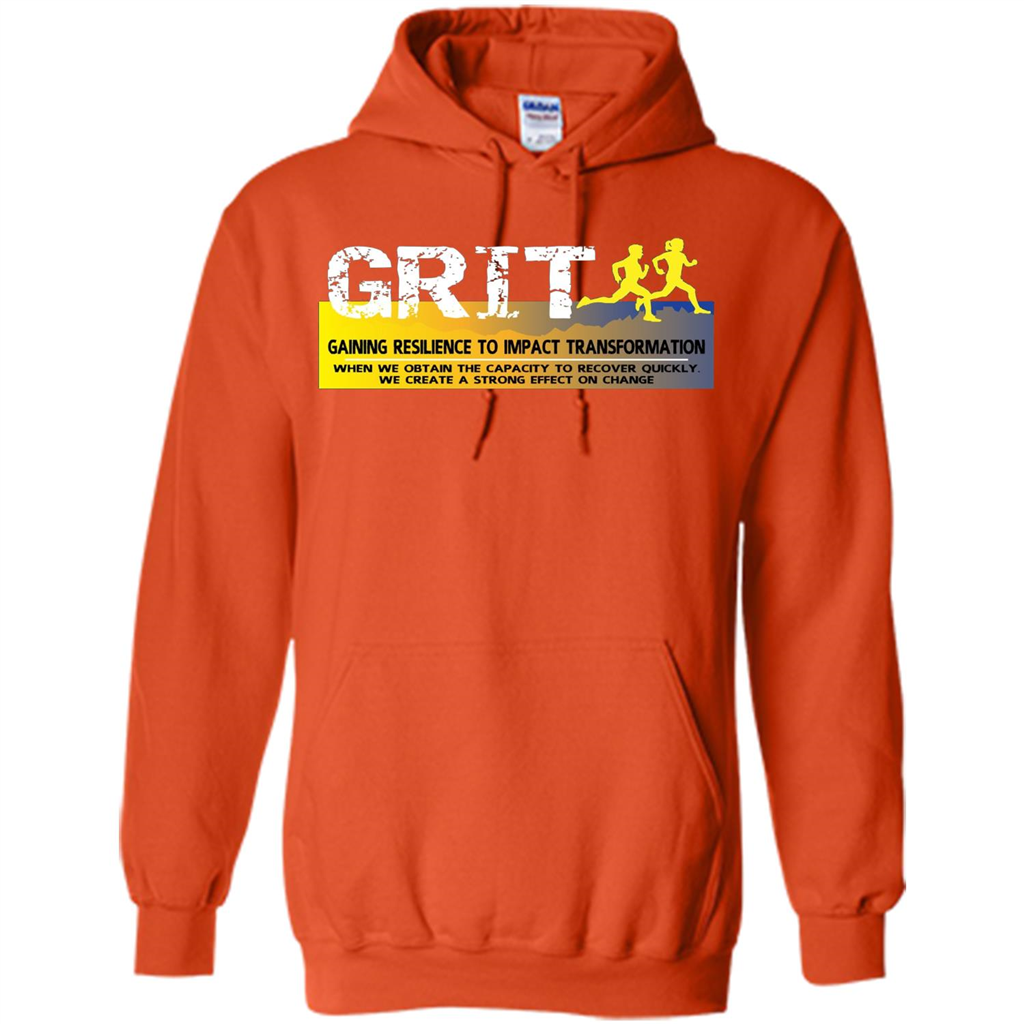 Gaining Resilience To Impact Transformation T-shirt Orange