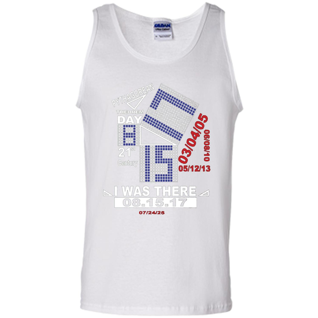 Pythagorean Theorem Day T-shirt White