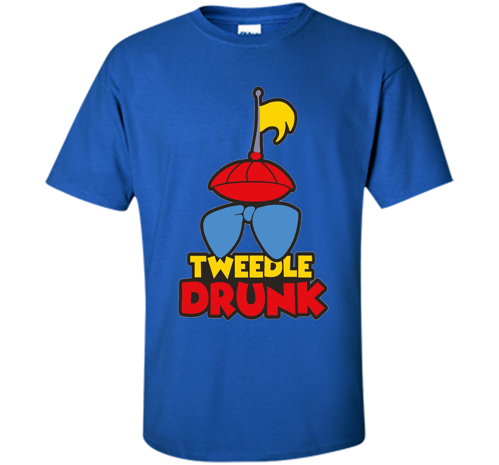 Drunk T-shirt Tweedle Drunk T-Shirt