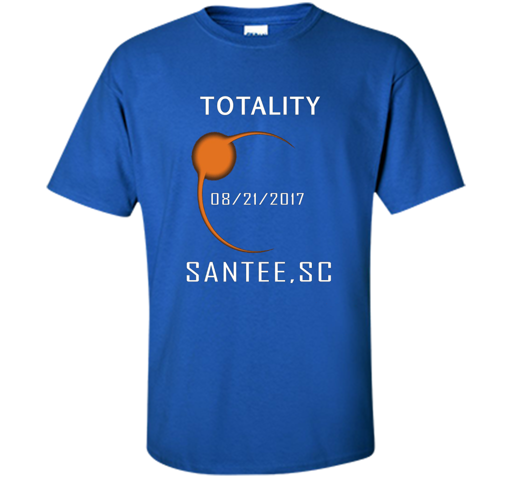 Santee,SC Total Solar Eclipse August 21 2017 T-shirt Royal