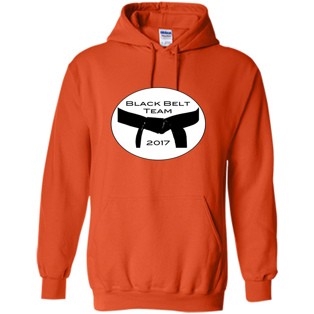 Black Belt Team 2017 T-shirt Orange