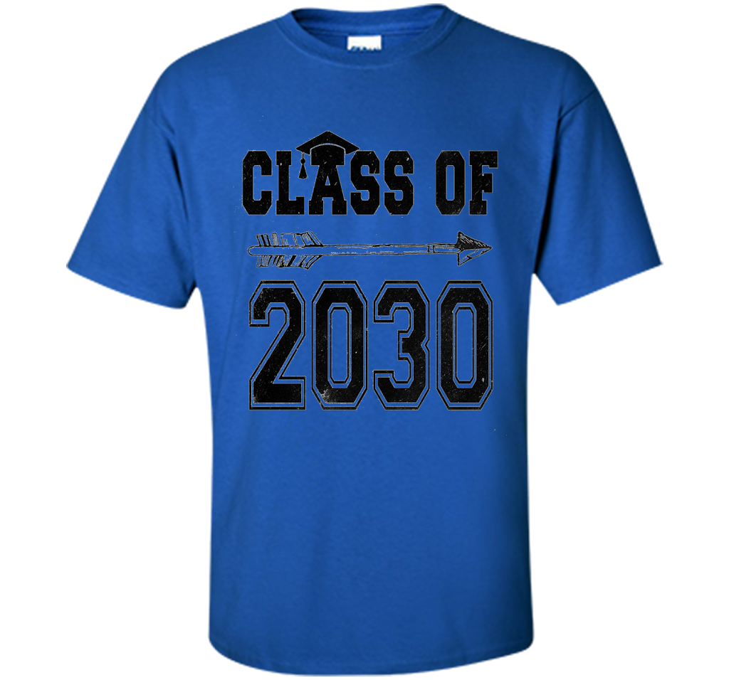 Kindergarten T-shirt Class Of 2030 Kindergarten Style T-shirt Royal