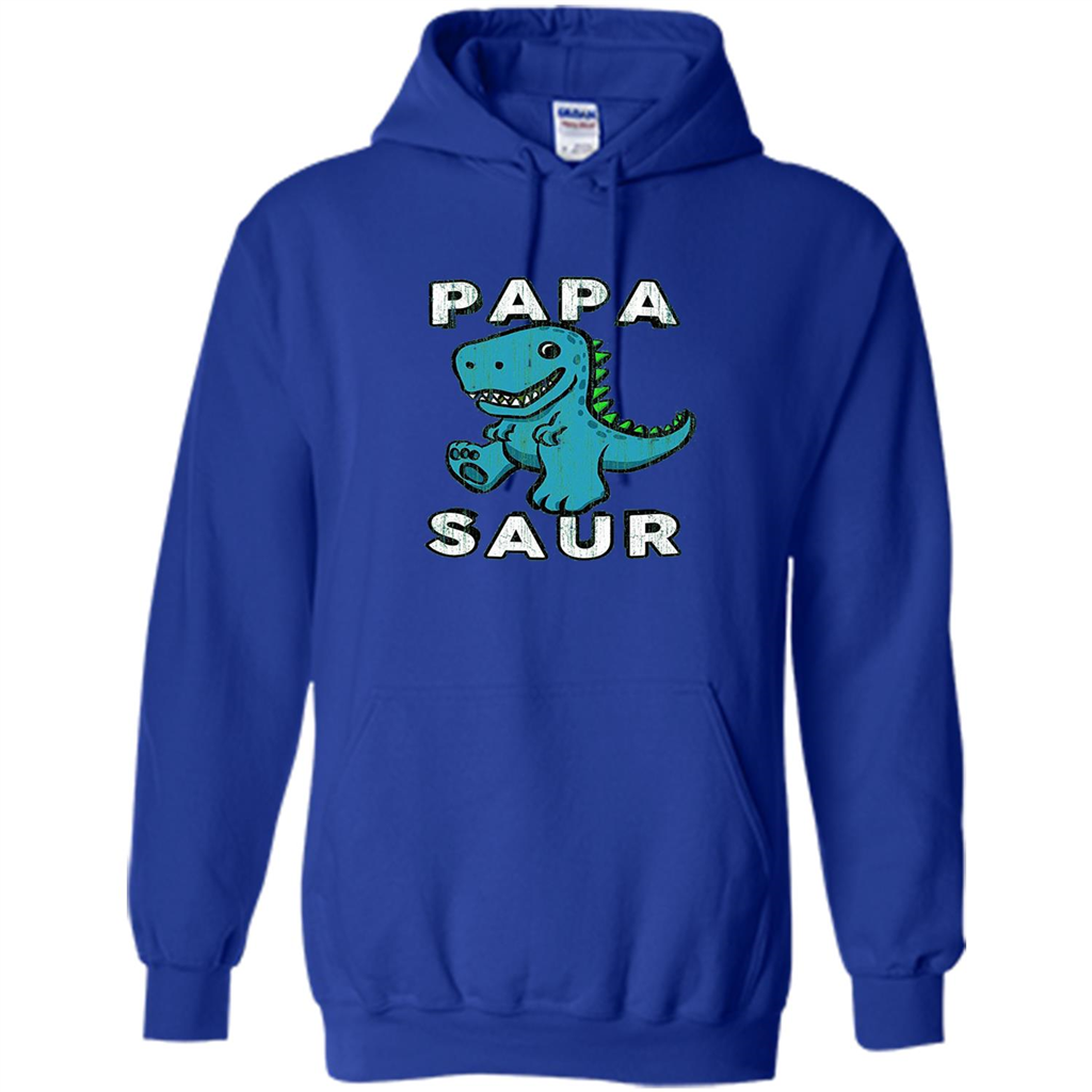 Fathers Day T-shirtt Papa Saur Royal