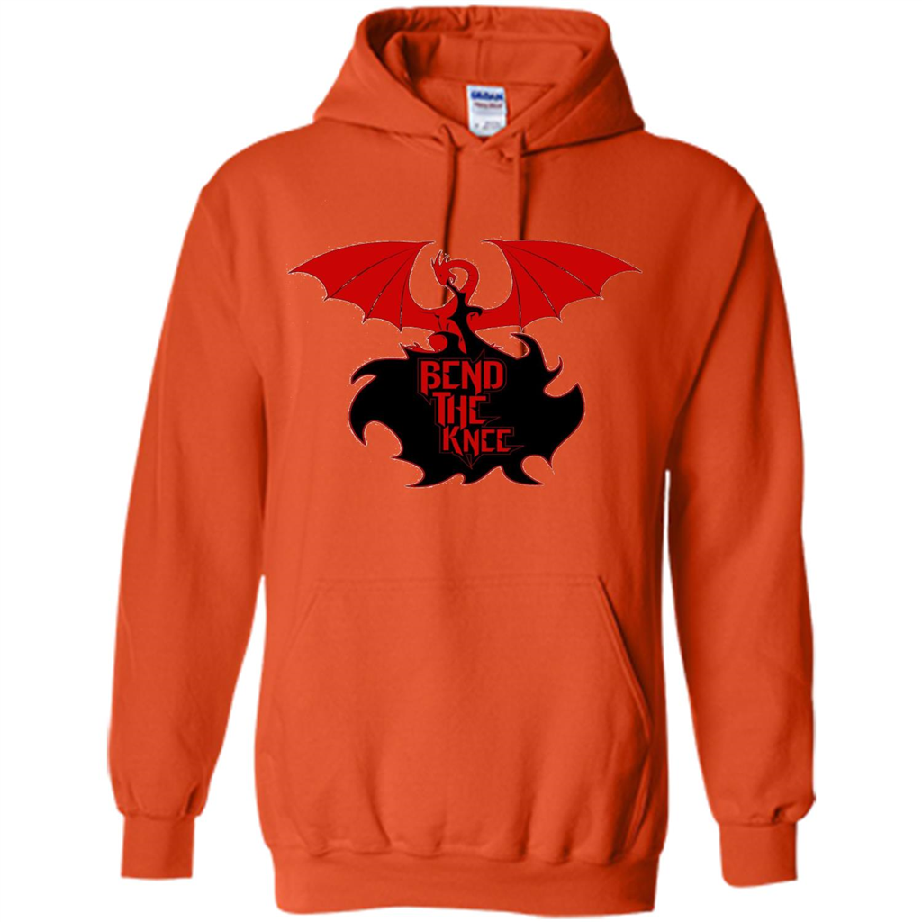 Movies T-shirt Bend The Knee T-shirt Orange