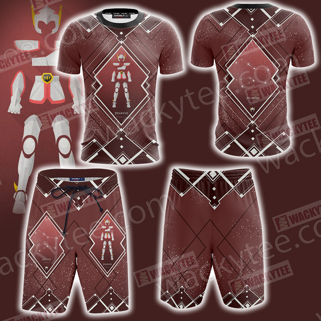 Saint Seiya Pegasus Beach Shorts
