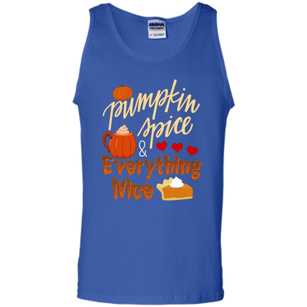 Pumpkin Spice Everything Nice T-shirt Royal