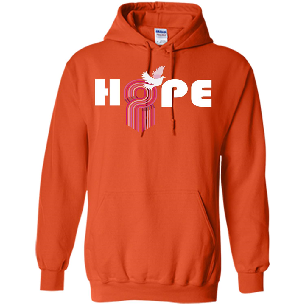 Cancer Awareness T-shirt Hope Orange