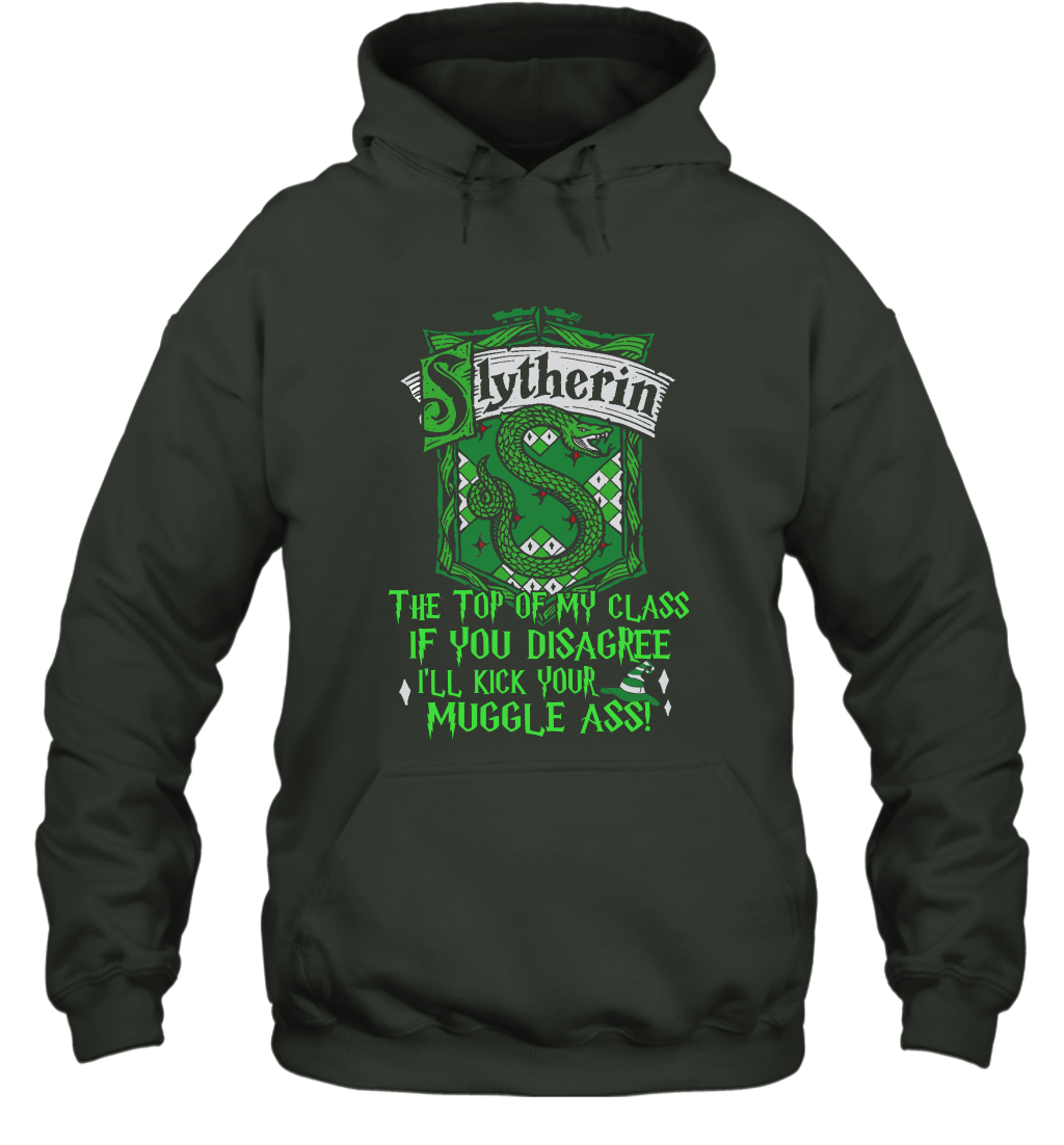 HP QUOTES SLYTHERIN Hoodie Hoodie Forest