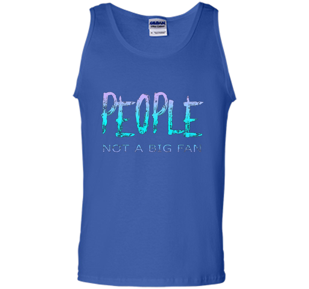 People Not A Big Fan T-shirt Royal