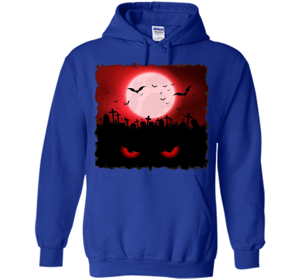 Spooky Halloween Red eye's T-Shirt t-shirt Royal