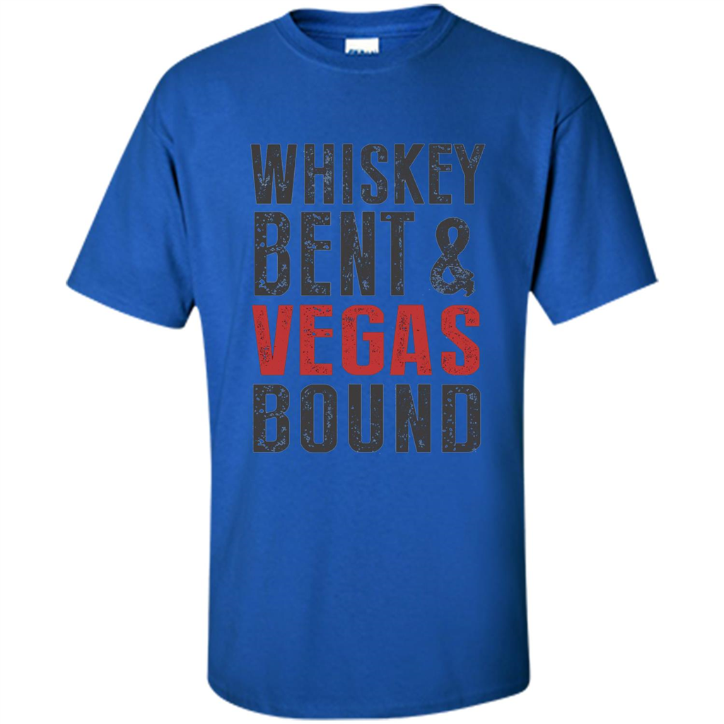 Whiskey Bent And Vegas Bound T-shirt Bachelor tshirt Royal