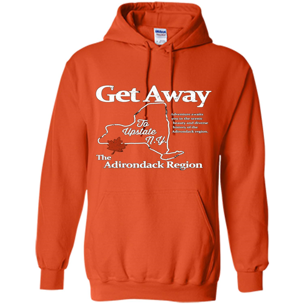 Get Away To Upstate New York T-shirt Orange
