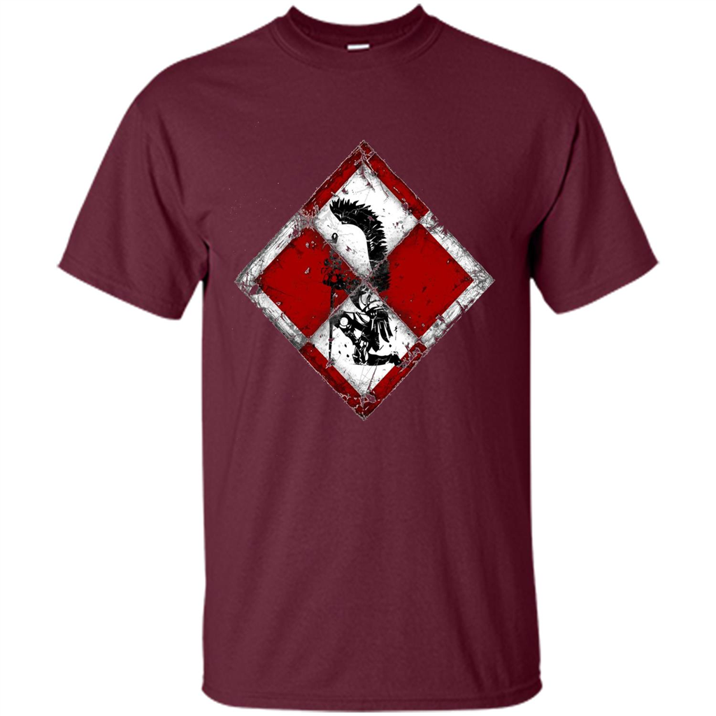 Szachownica Lotnicza t-Shirt Maroon