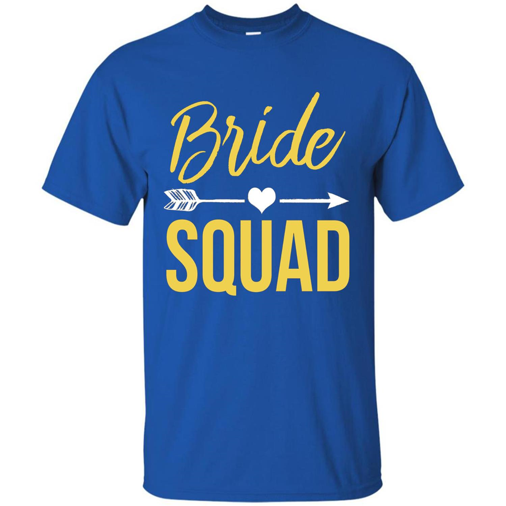 Bachelorette Party T-Shirts Bridesmaids Bride Squad T-Shirt Royal