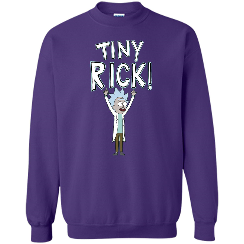 TV Series T-shirt Tiny Rick T-shirt Orange