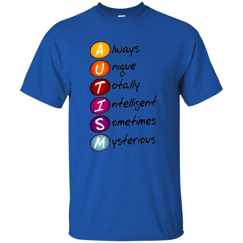 Autism Awareness Definition T-shirt Royal