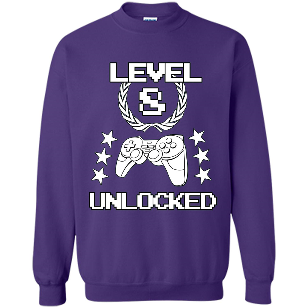 Video Game T-shirt Legendary Gamers 8th Unlocked T-shirt