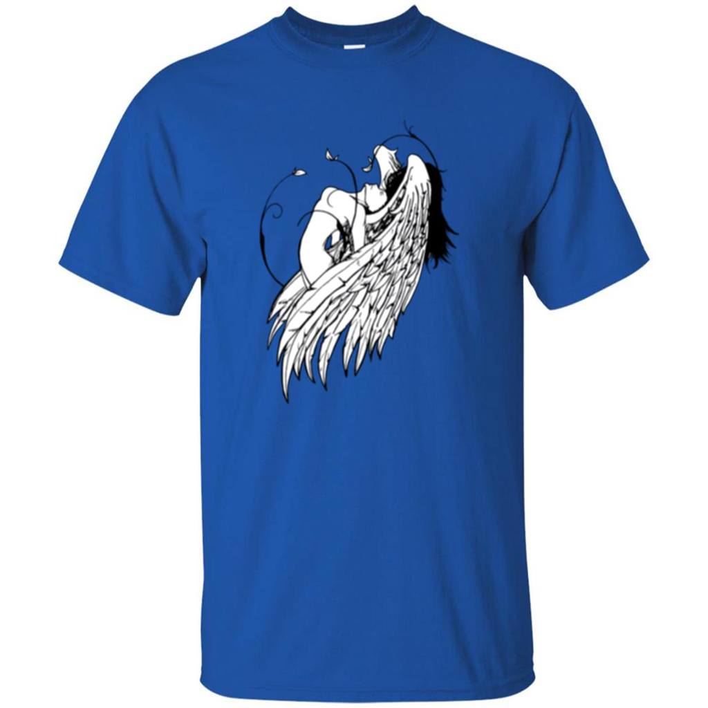 Angel T-shirt Angel Wings Royal