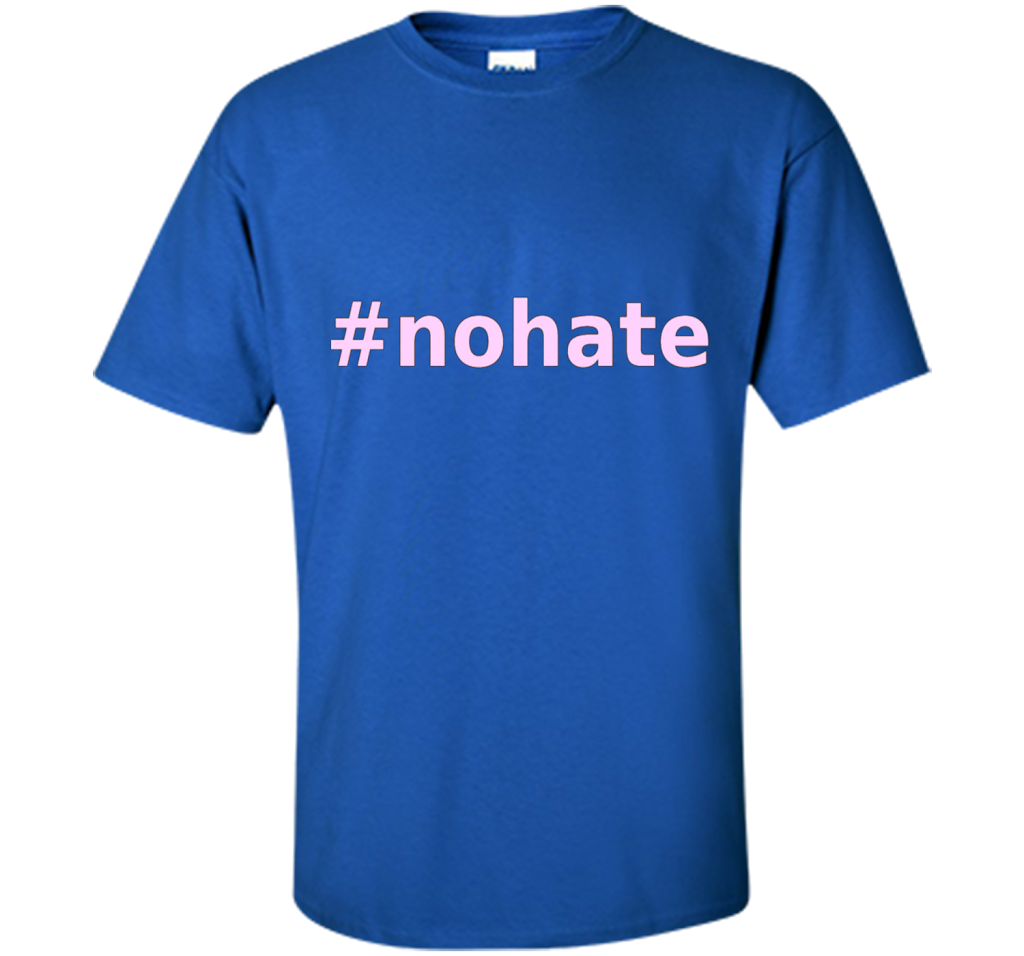 Charlottesville no hate t-shirt shirt Royal