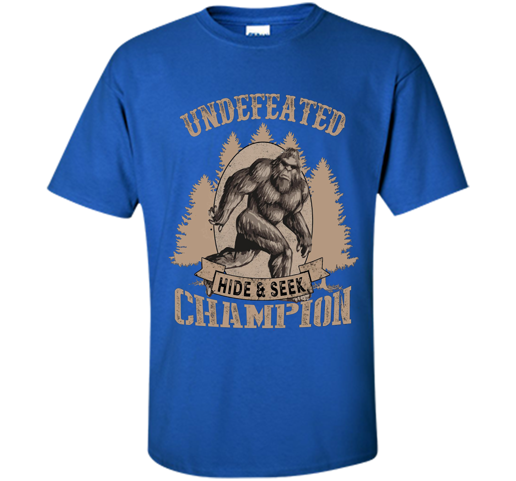 Undefeated Hide Seek Champion T-shirt Royal