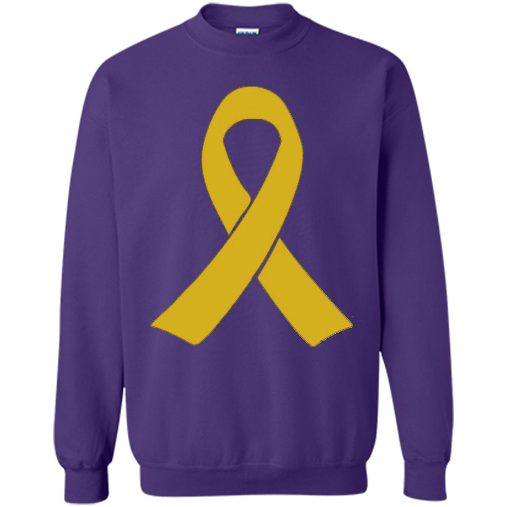 Go Gold Childhood Cancer Awareness T-shirt Orange