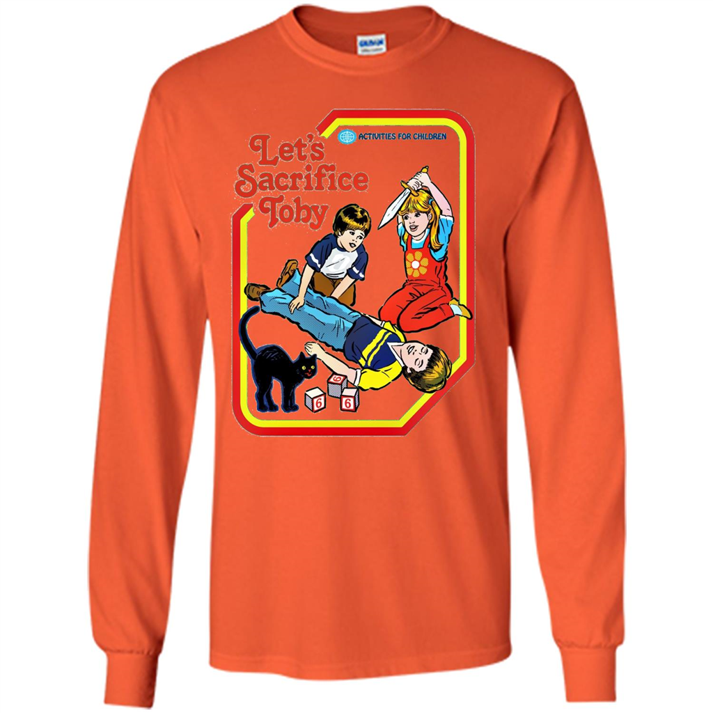 Let's Sacrifice Toby Shirt Orange