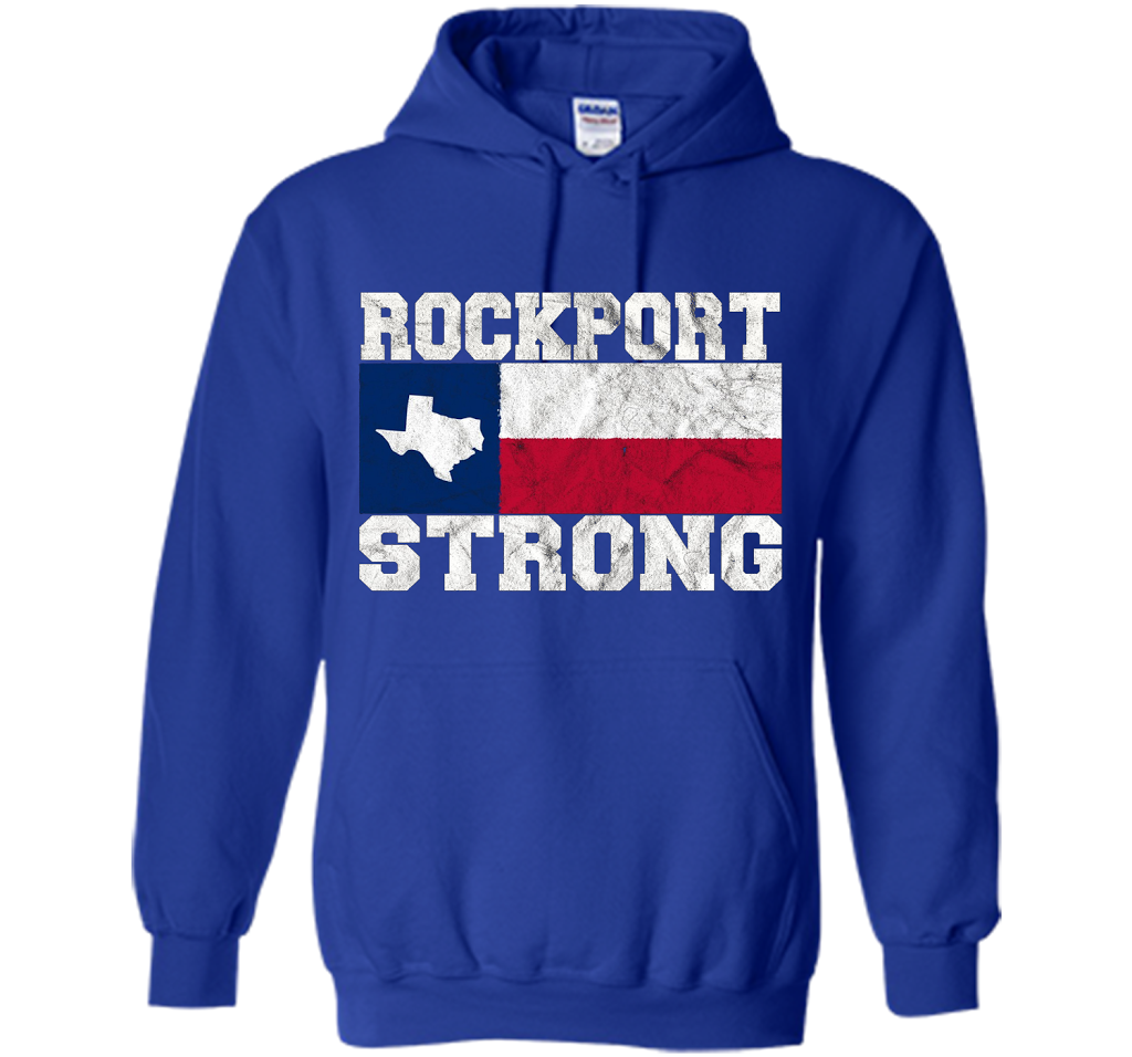 Rockport Strong, Rockport Pride, Rockport Texas T-shirt Royal