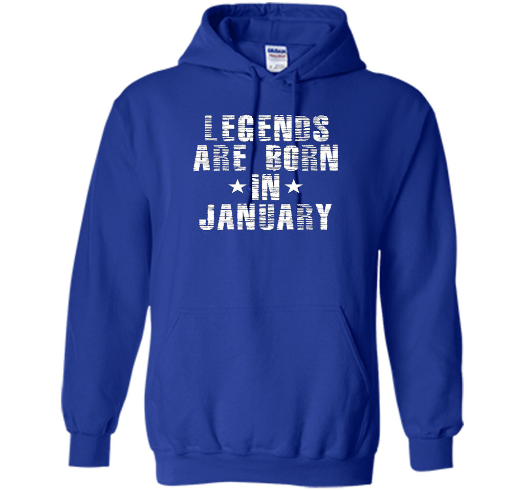Novelty Legends Are Born In January T-Shirt t-shirt Royal