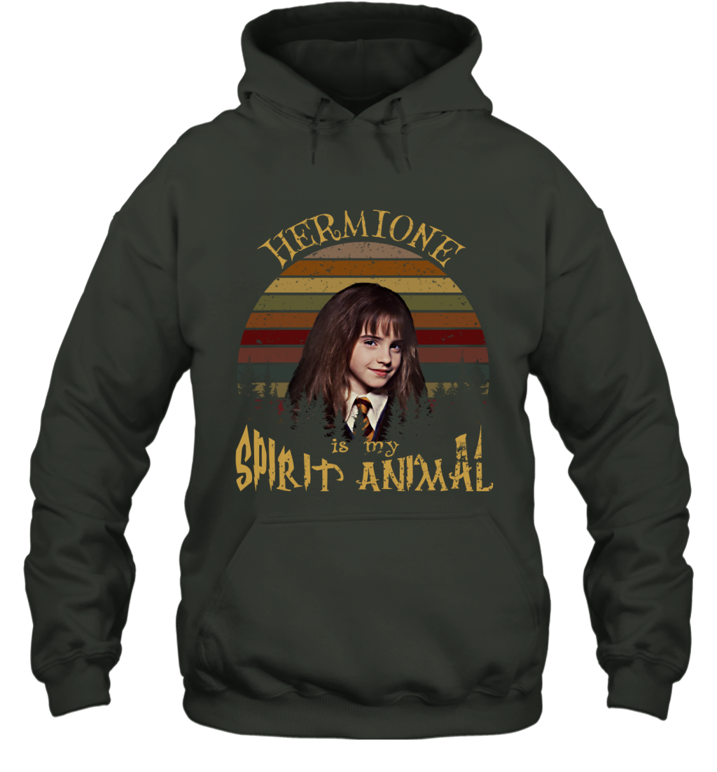 Hermione Is My Spirit Animal Harry Potter Fan Hoodie Hoodie Forest