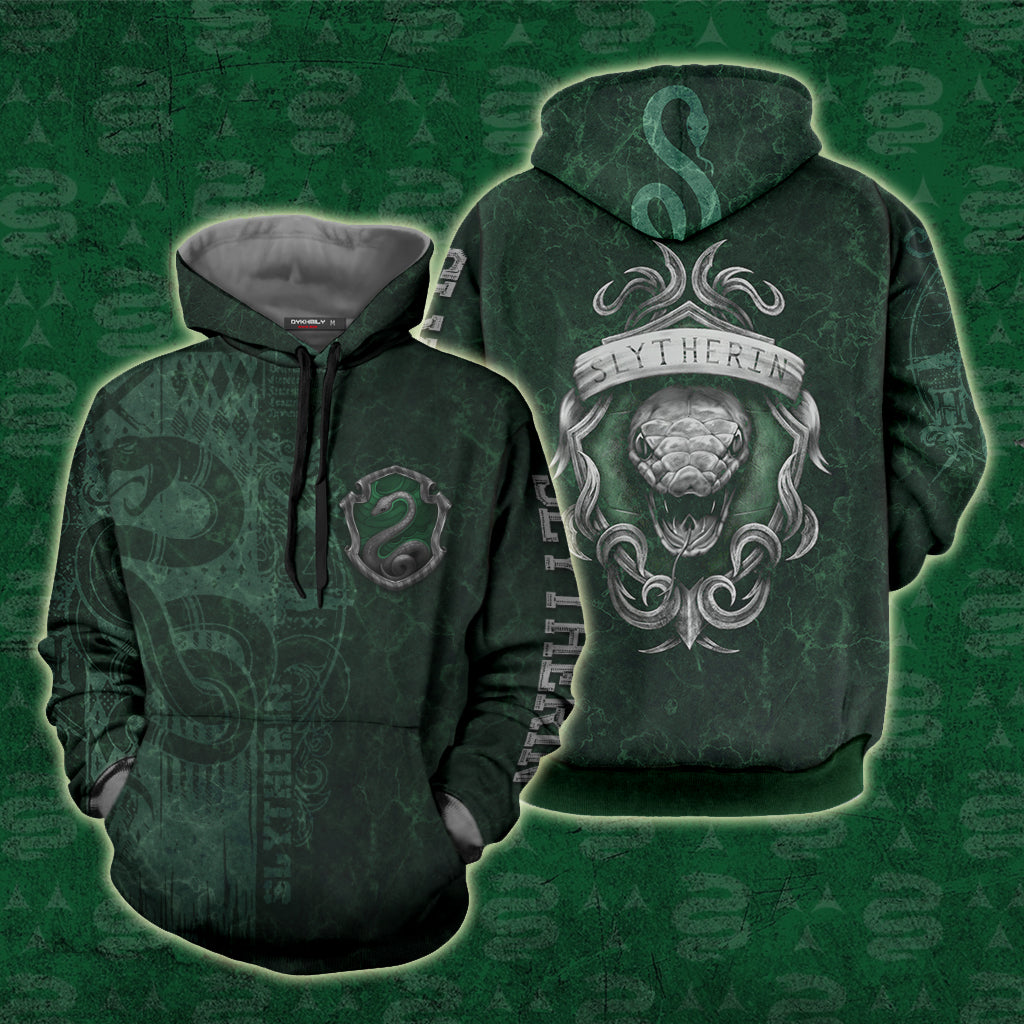The Cunning Slytherin Harry Potter New Unisex 3D T-shirt Hoodie