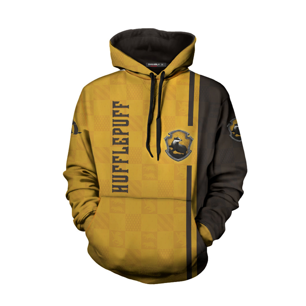 Proud To Be A Hufflepuff Harry Potter Unisex 3D T-shirt