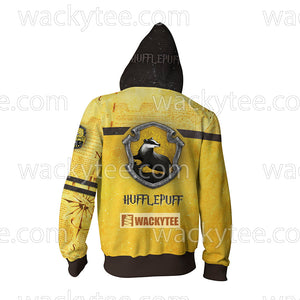 Hufflepuff House Harry Potter New Unisex 3D T-shirt