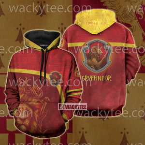 Gryffindor House Harry Potter New 3D Hoodie