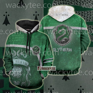 Slytherin House Harry Potter New 3D Hoodie