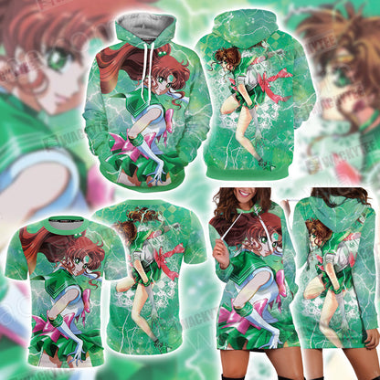 Sailor Moon - Sailor Jupiter 3D T-shirt