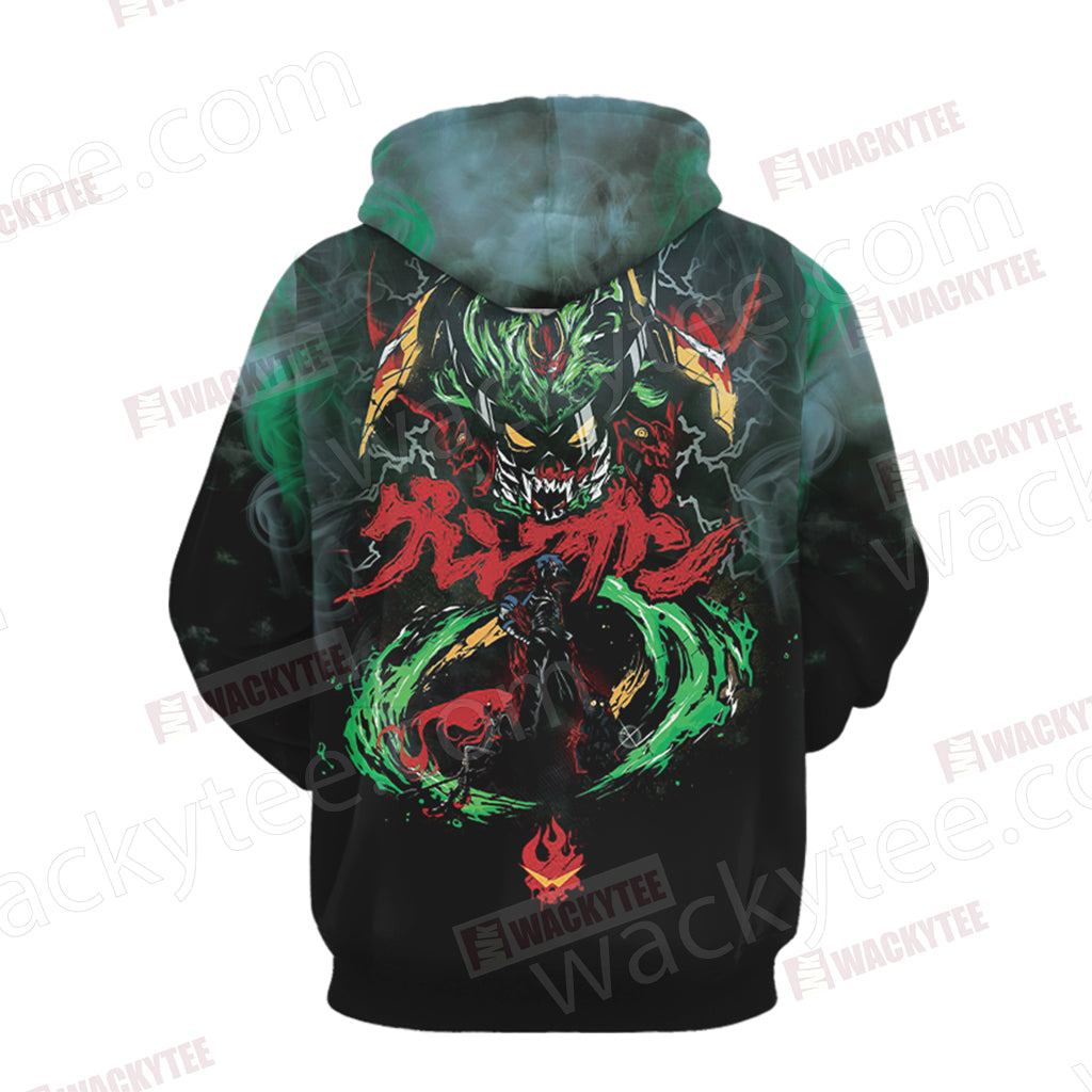 Tengen Toppa Gurren Lagann Unisex 3D T-shirt