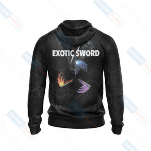Destiny Exotic Swords Unisex 3D Hoodie   