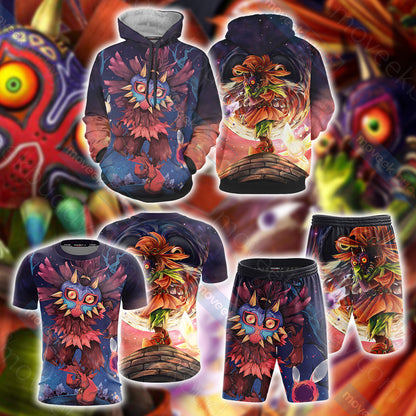 The Legend Of Zelda Skull Kid 3D T-shirt Hoodie