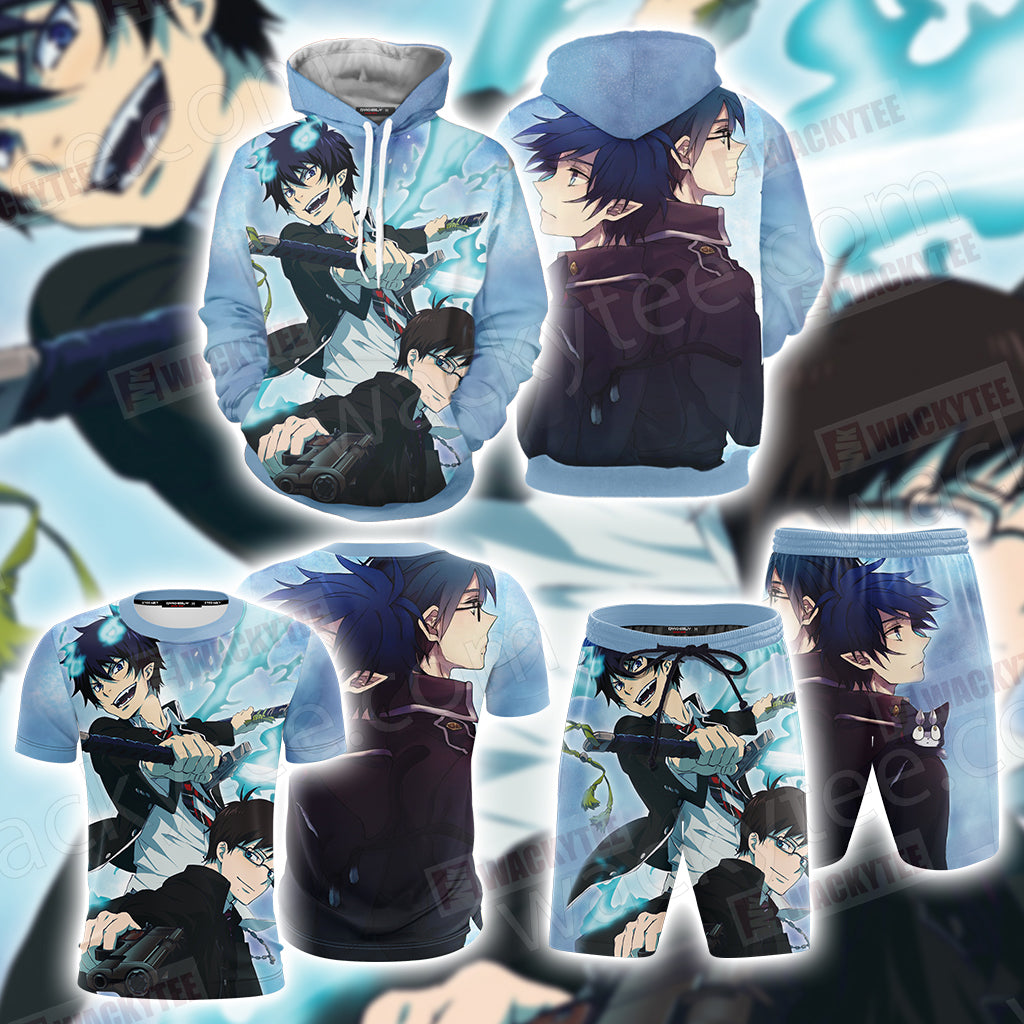 Blue Exorcist Okumura Rin and Okumura Yukio 3D T-shirt