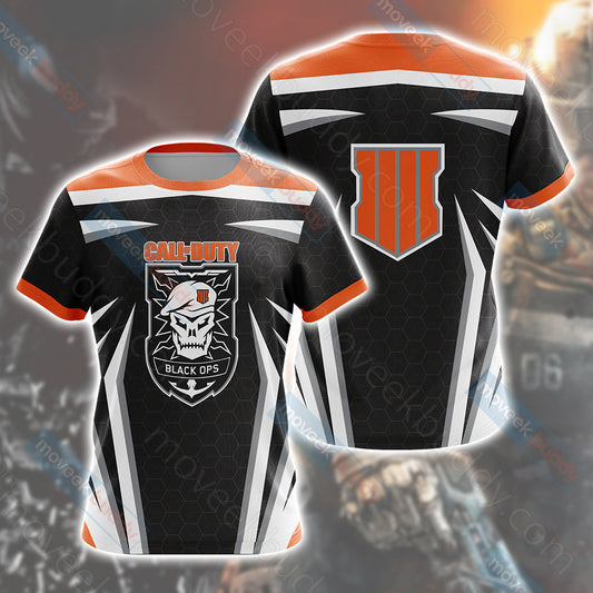 Call of Duty - Black Ops 4 Unisex 3D T-shirt   