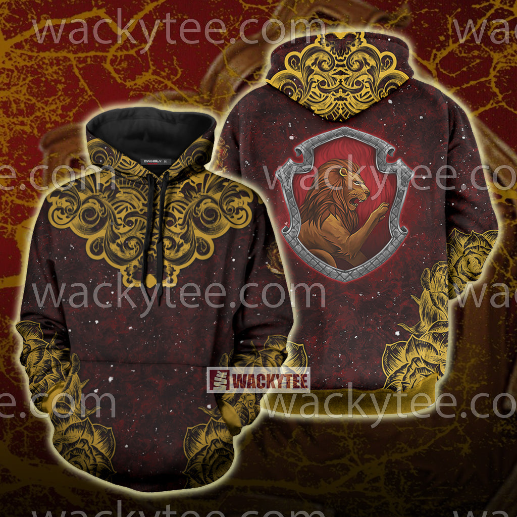 Gryffindor House Hogwarts Harry Potter New Collection 3D T-shirt Hoodie