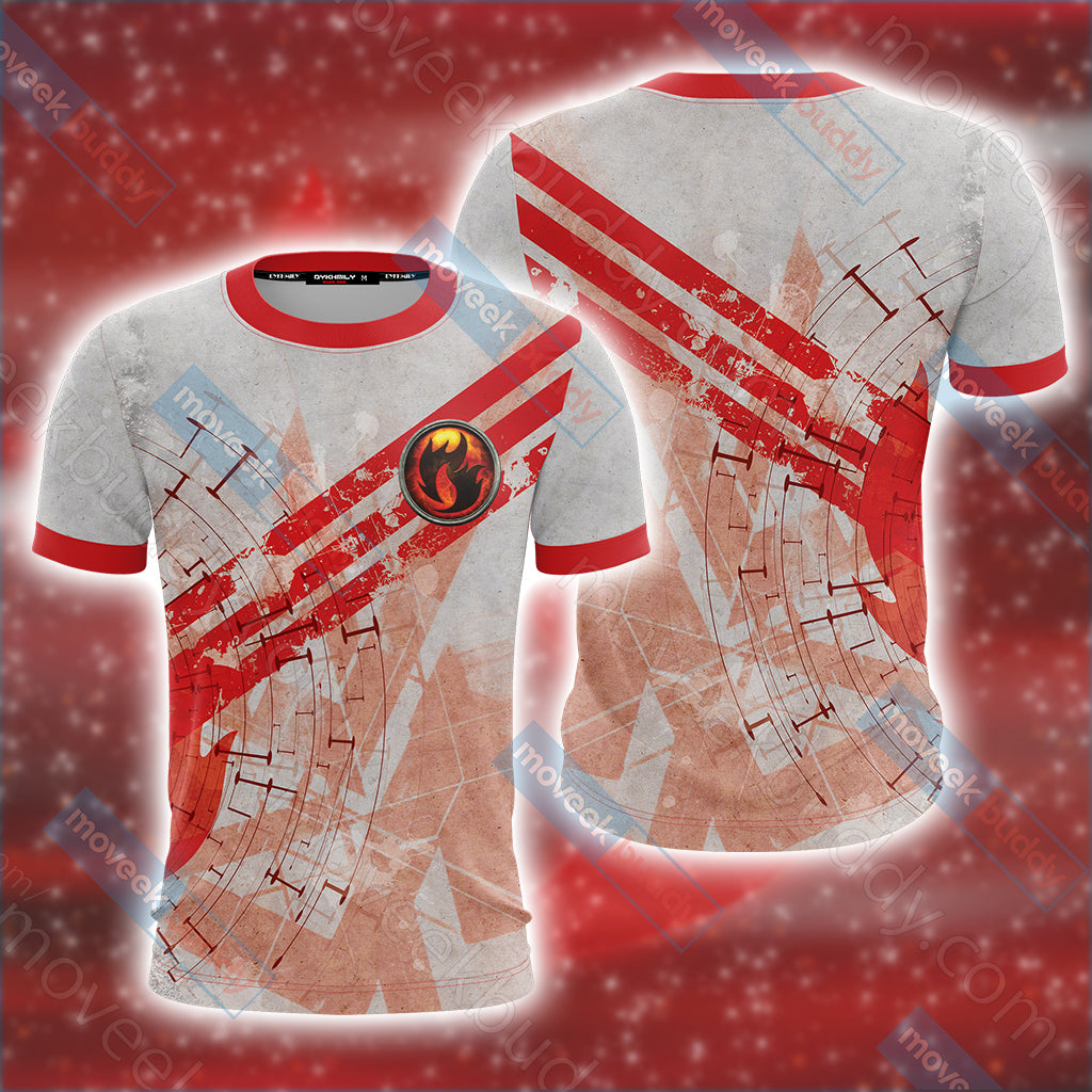 God of war: Ascension - Fire of Ares Unisex 3D T-shirt