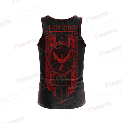 Team Valor Pokemon Go New Unisex 3D T-shirt