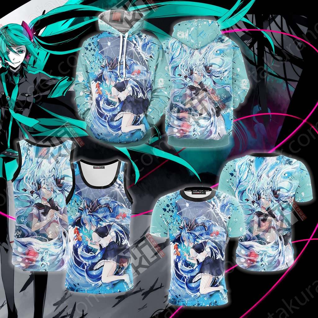 Hatsune Miku New Version Unisex 3D T-shirt