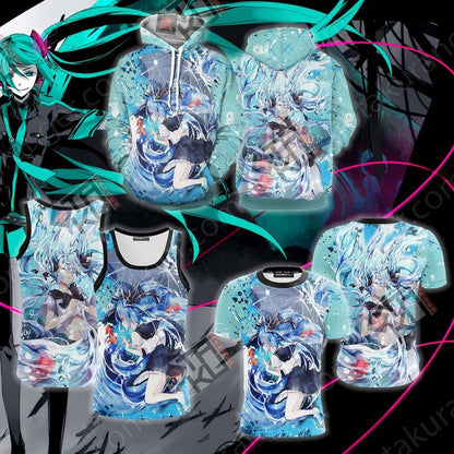Hatsune Miku New Version Unisex 3D T-shirt