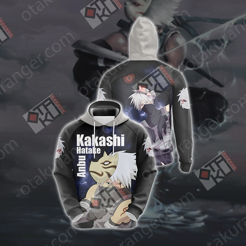 Naruto - Kakashi Hatake Anbu Unisex 3D T-shirt Hoodie